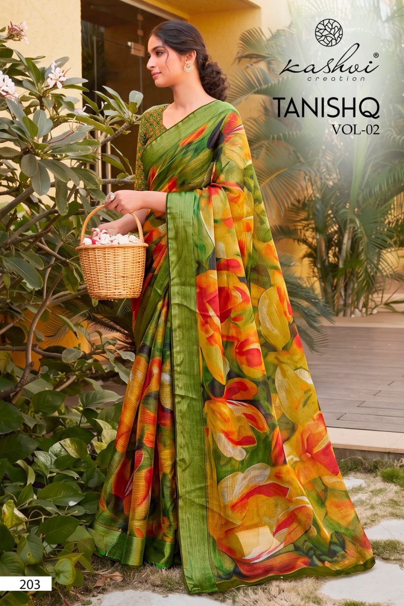 Tanishq Vol 2 By Kashvi Siya Silk Digital Printed Saree 